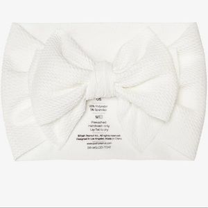 Posh Peanut LuLu Headwrap, Off White